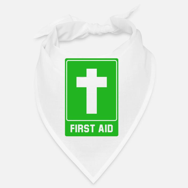 Cross First aid Bandana