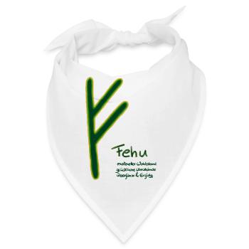 fehu - Bandana - Weiß - Vorne