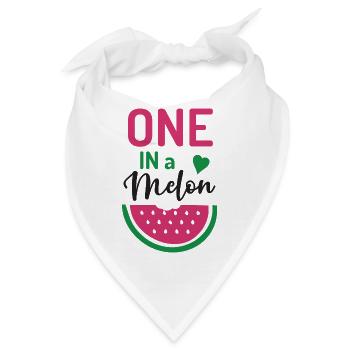 Eins in einer Melone - Bandana - Weiß - Vorne