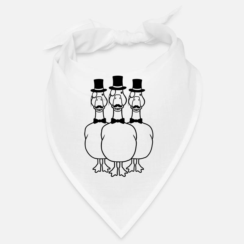 Hommes 3 Monocle Geese Bandana