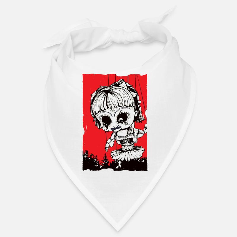 Doll over forest Bandana