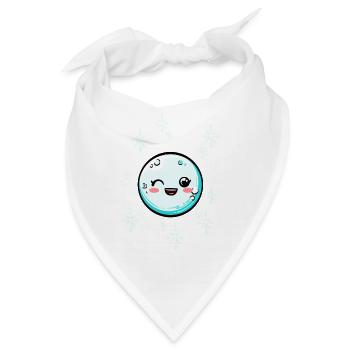 Schneeball #4/9 - Bandana - Weiß - Vorne