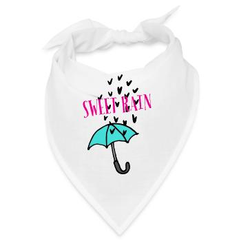 Sweet Rain - Bandana - Weiß - Vorne