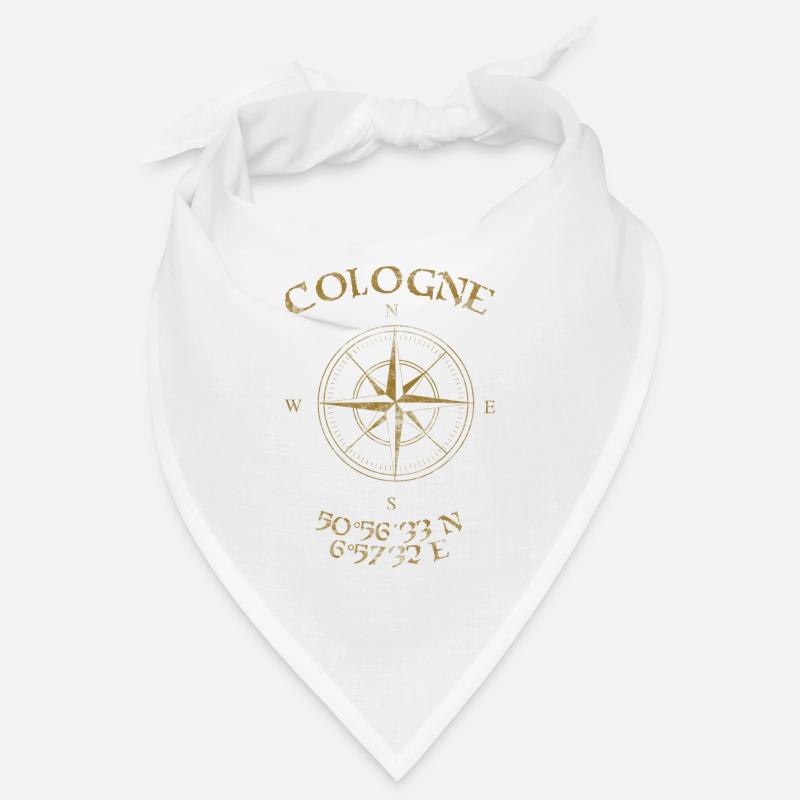 Compass GPS coordinates Cologne Bandana
