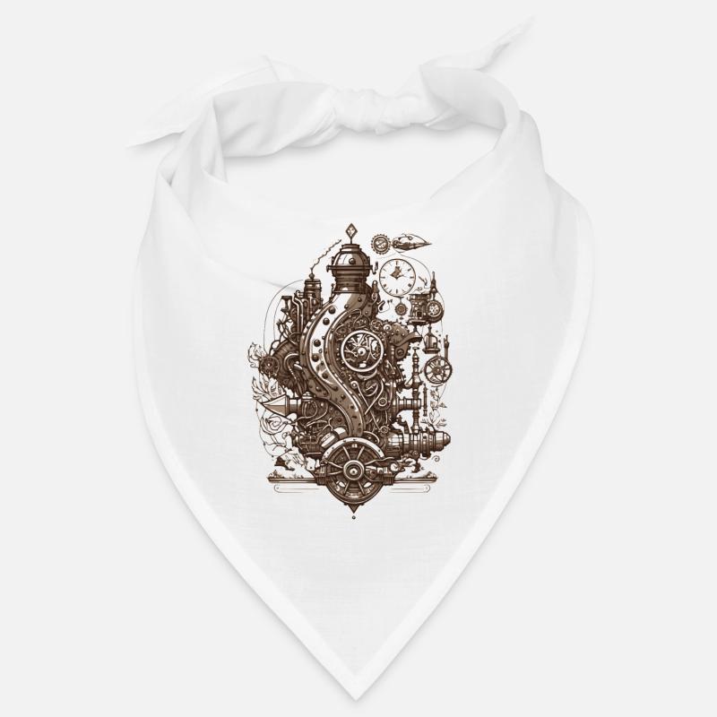 Fascination steampunk pour la technologie Bandana