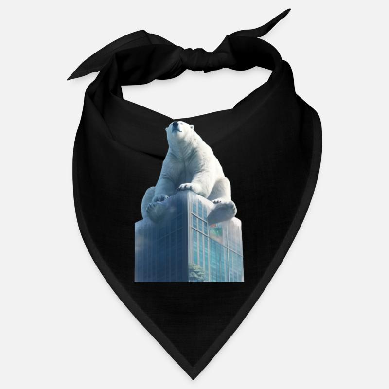 Der Eisbär auf dem Dach Bandana