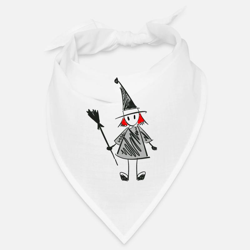 Stilisiertes Hexendesign Bandana