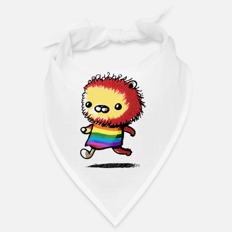 Regenbogen-Tier Bandana