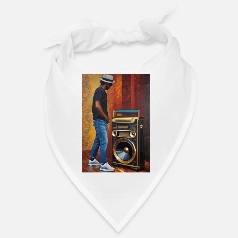 Old School Ghettoblaster Bandana