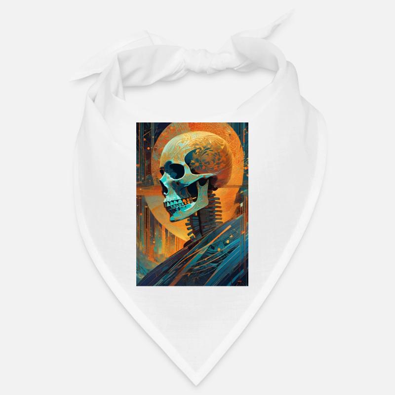 Futuristic skeleton Bandana