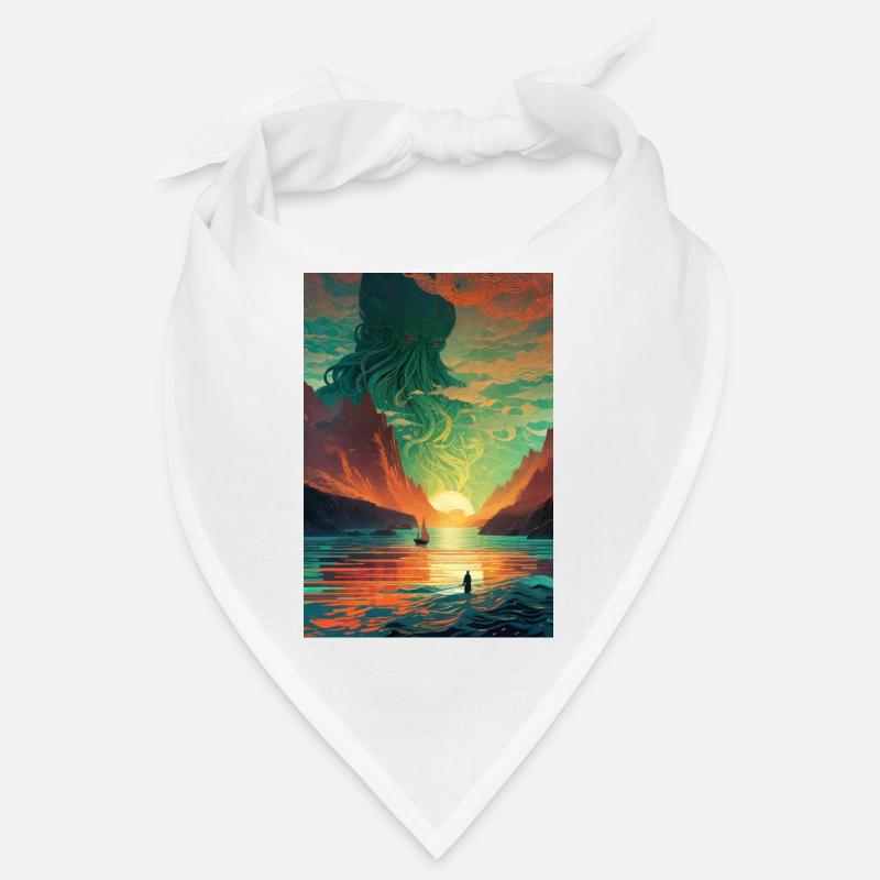 Cthulhu I - Bandana - Weiß