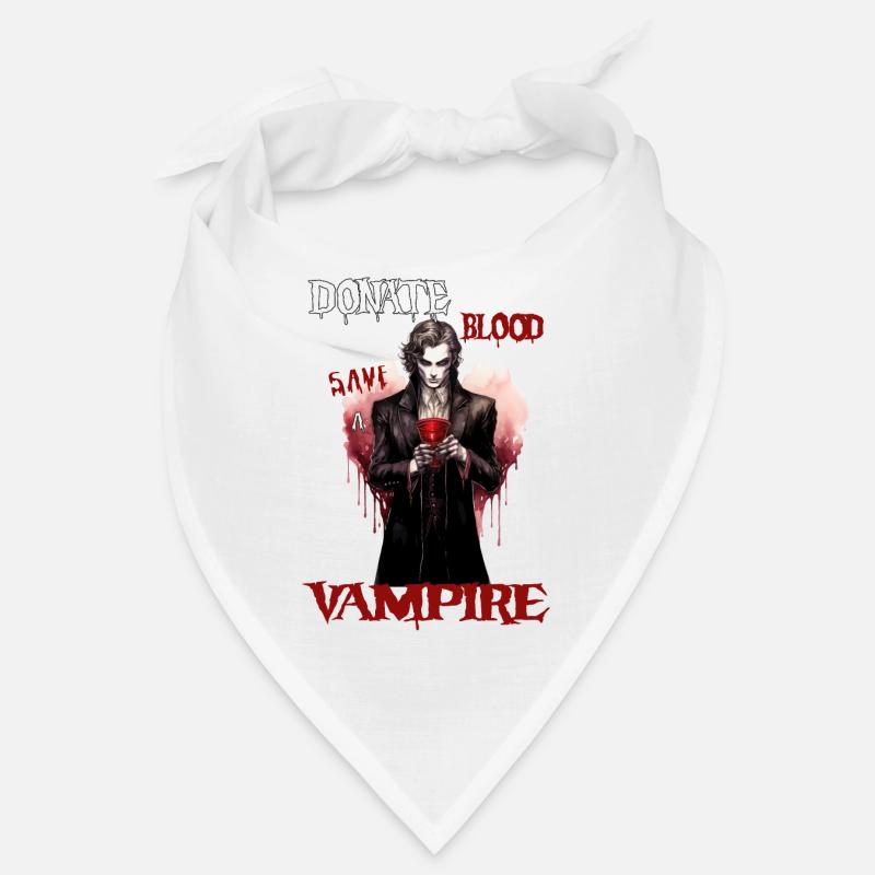Halloween Design- donate blood save a vampire Bandana