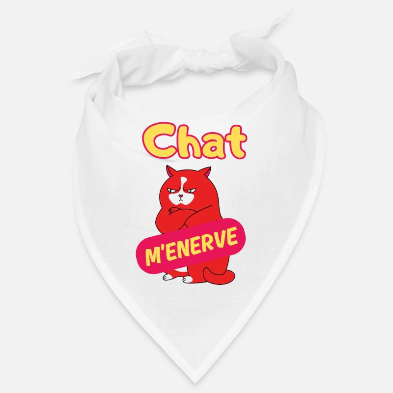 Chat m'énerve Bandana