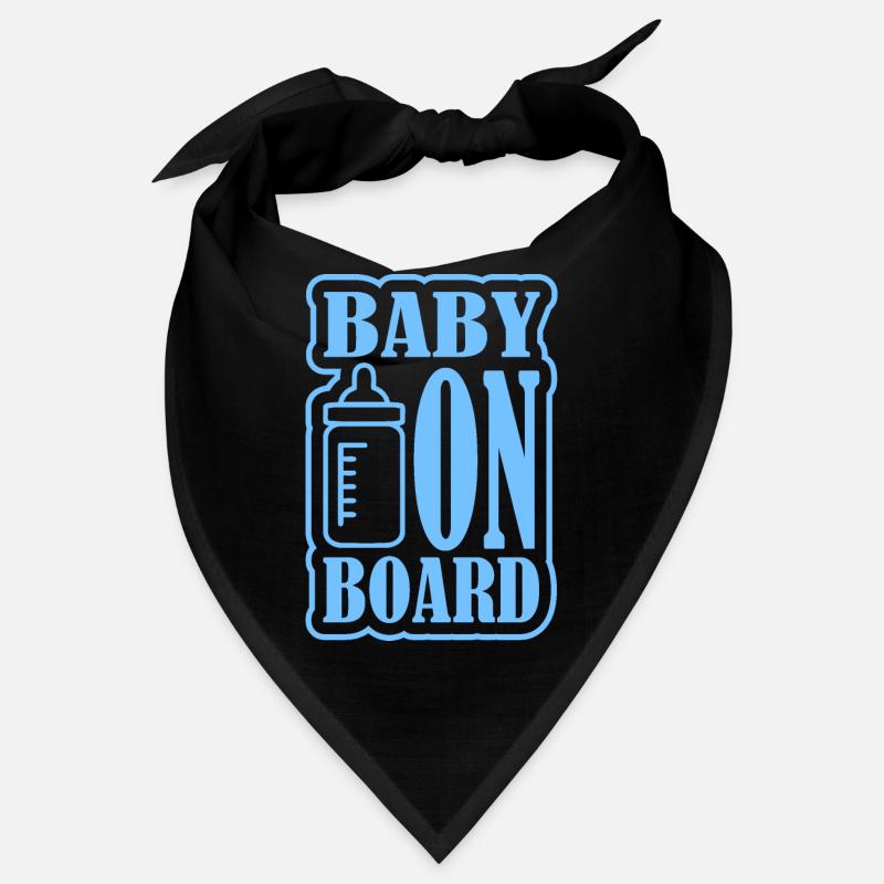 Baby on Board Bandana
