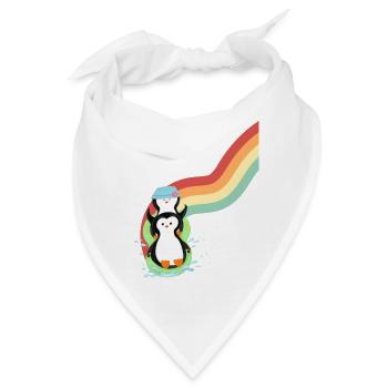 Pinguine Slide - Bandana - Weiß - Vorne