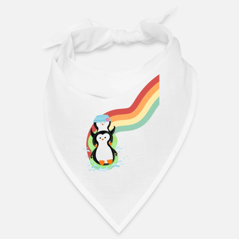 Penguins Slide Bandana