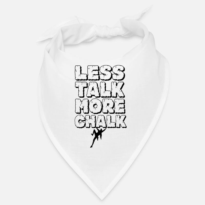 LESS TALK MORE CHALK Bandana
