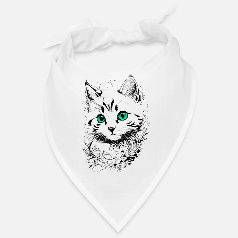 Kitten Tattoo 🐾 2 Bandana