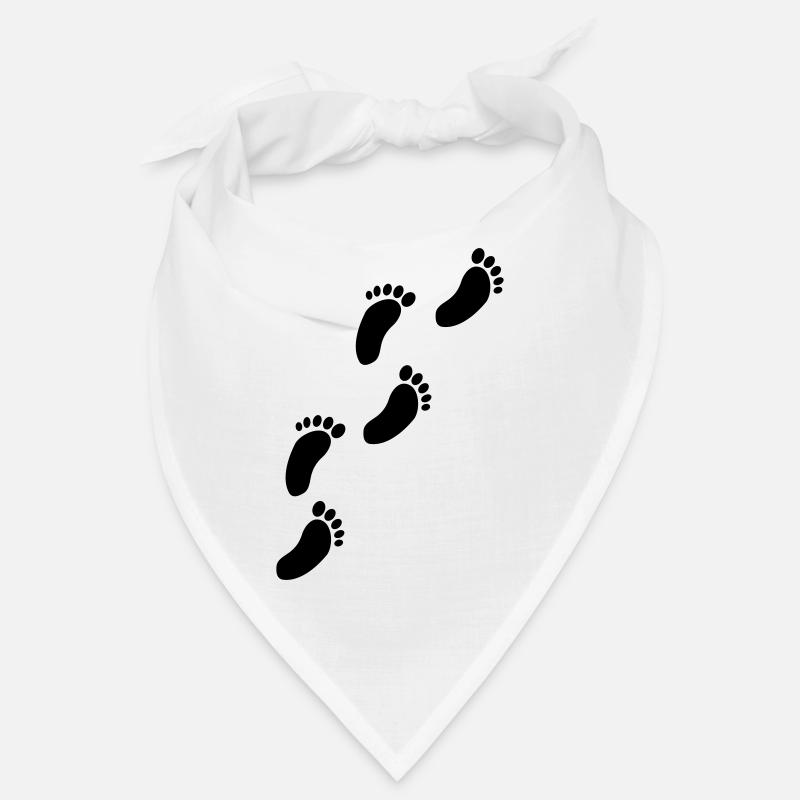 Footprints Bandana
