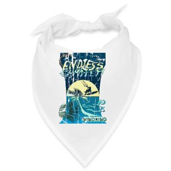 Endless summer Kiteboarding - Bandana - Weiß - Vorne