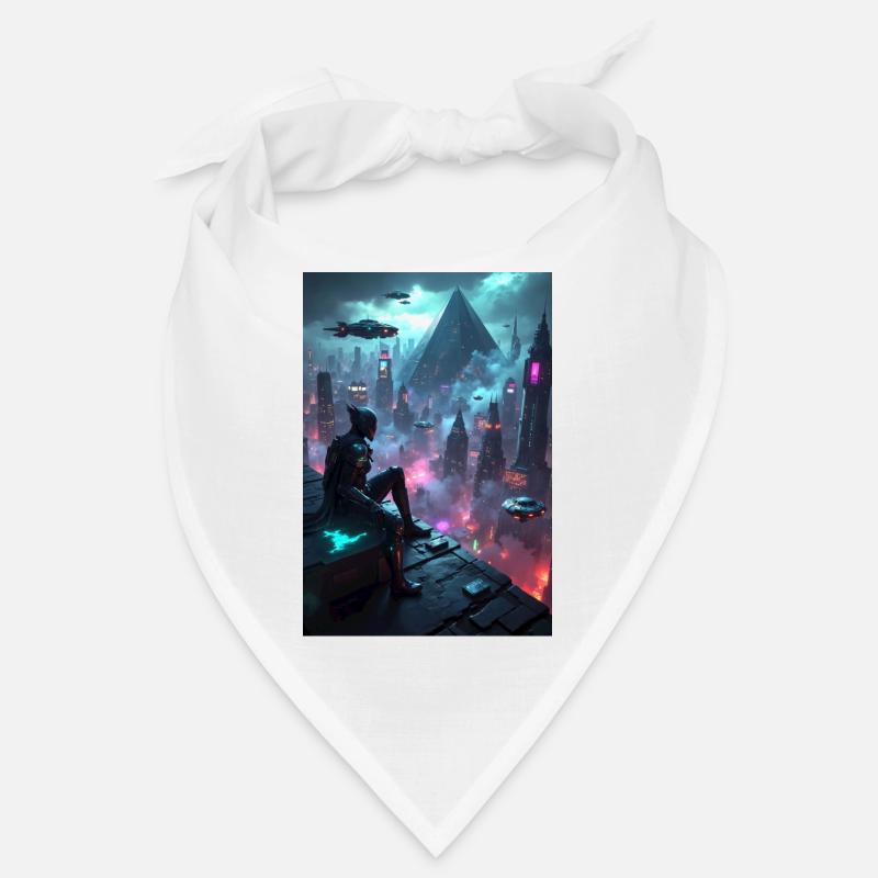 Cyberpunk graphics. Bandana
