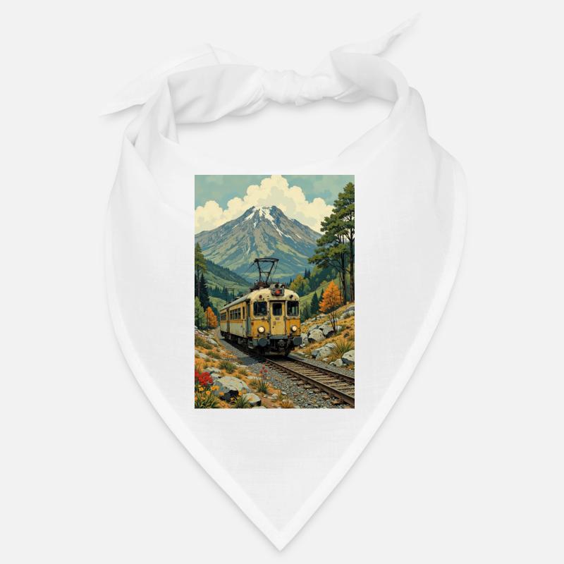 Image de train rétro Bandana