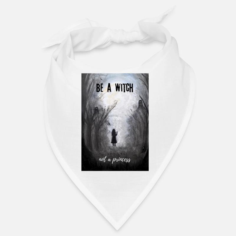 Mystical Witch Forest Illustration Be Witch Bandana