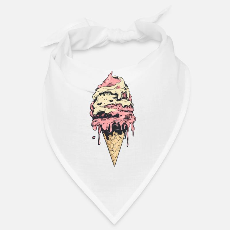 Eiscreme Eis Bandana