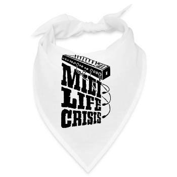Midi life crisis - Bandana - Weiß - Vorne