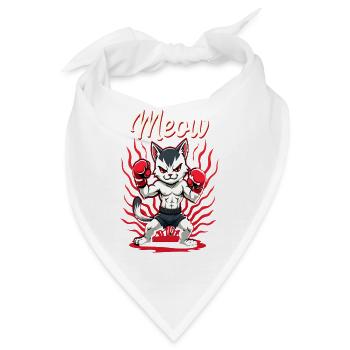 Funny Muay Thai Boxing Muay Thai - Bandana - Weiß - Vorne