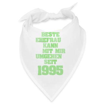 Ehe 1995 - Bandana - Weiß - Vorne