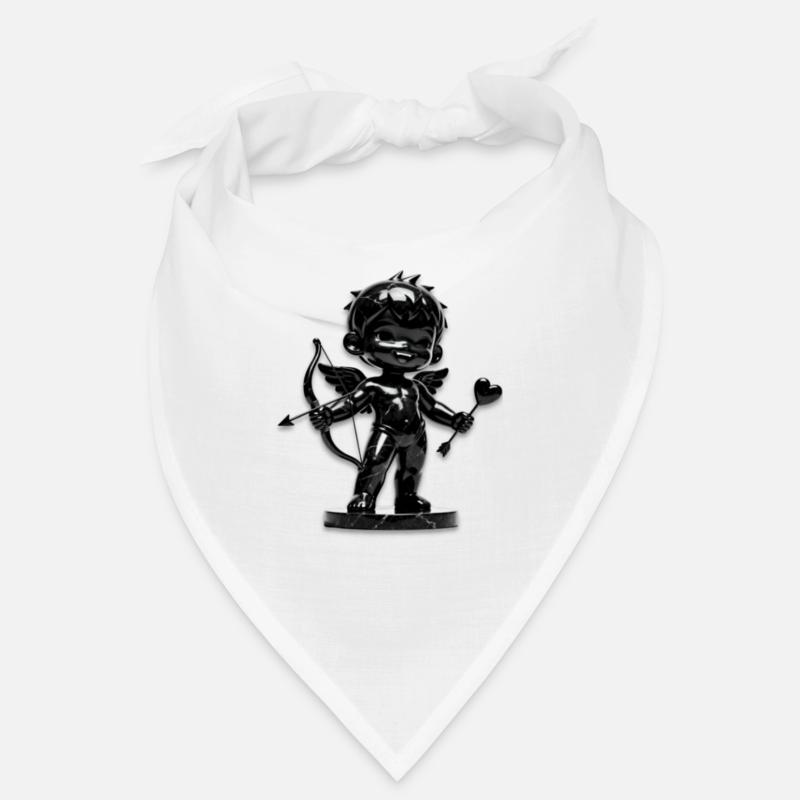 Cupidon Noir avec Arc Bandana