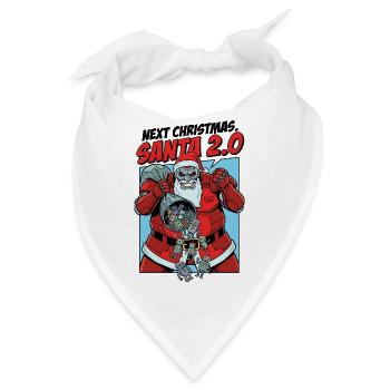 Santa 2.0 Cyborg - Bandana - Weiß - Vorne