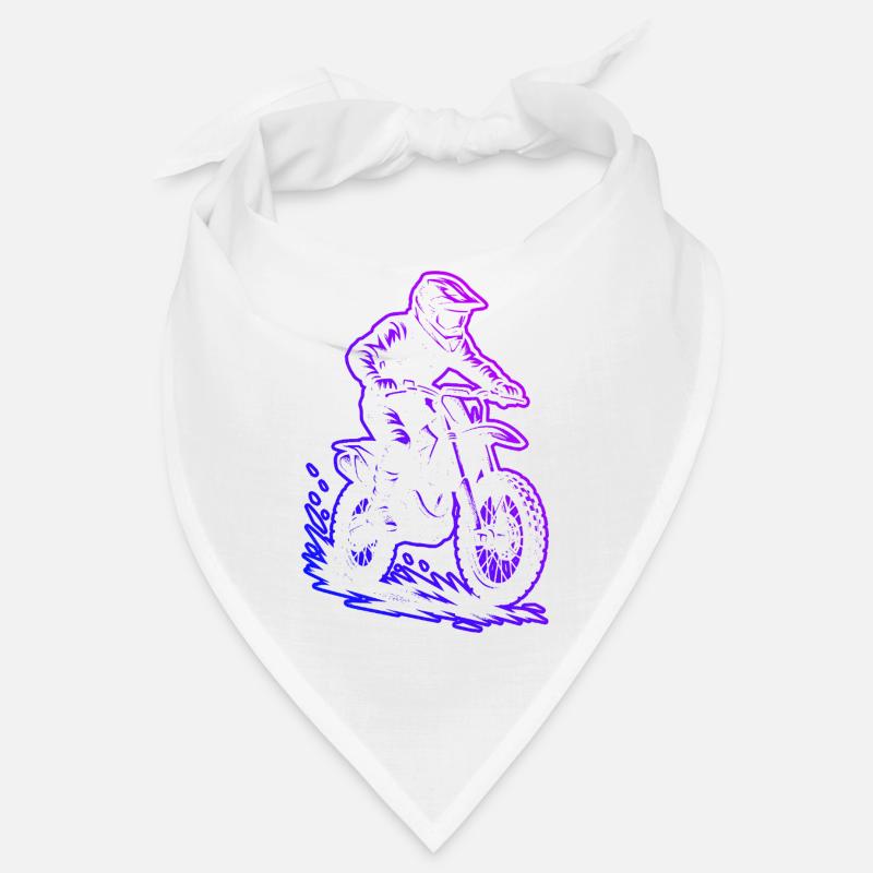 Conception compacte du motocross Bandana