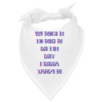 Hardtekk Tekk - Bandana - Weiß - Vorne