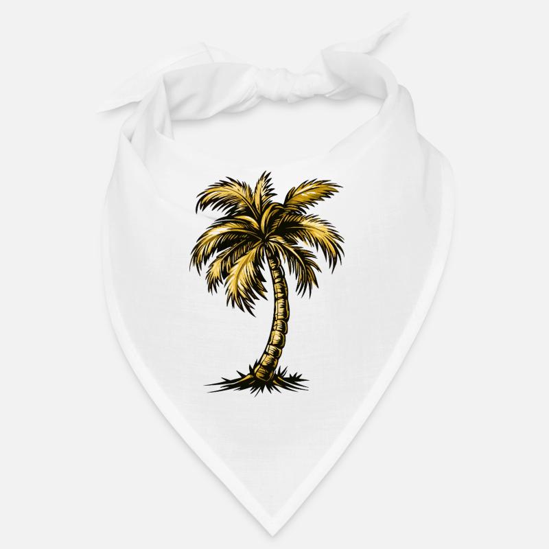Palm Tree Beach Bandana