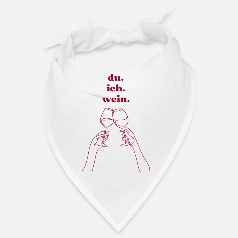 du. ich. wein. Bandana