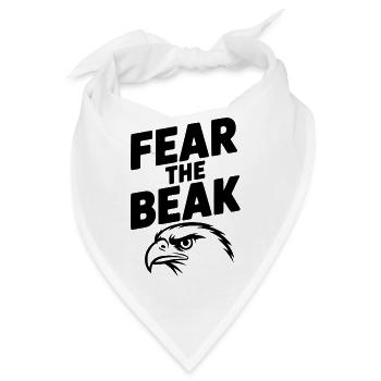 Fürchtet den Schnabel - Bandana - Weiß - Vorne