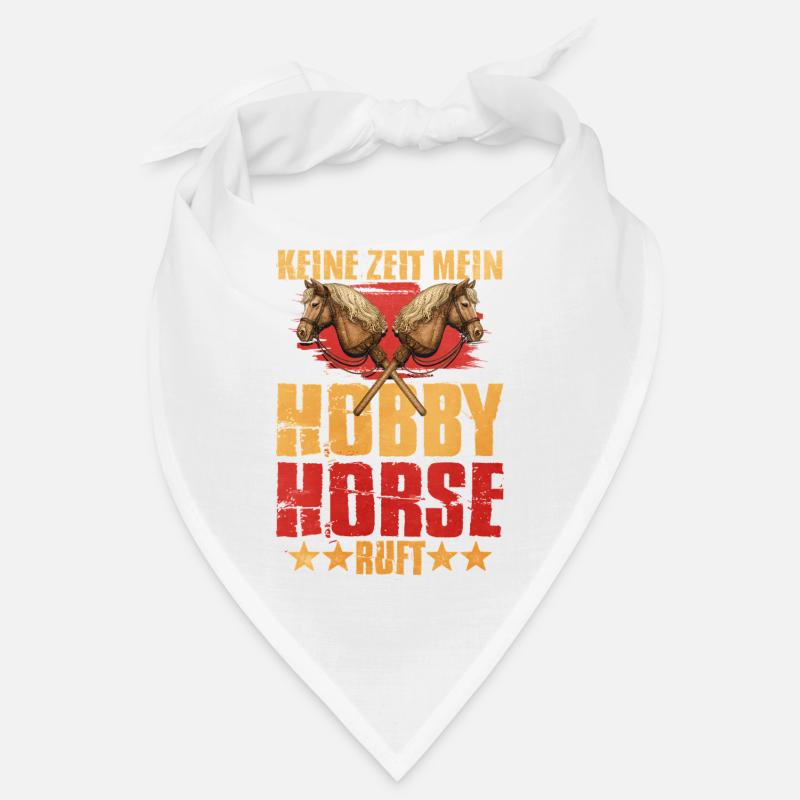 Déclaration du cheval de loisir Double Horse Heads Bandana