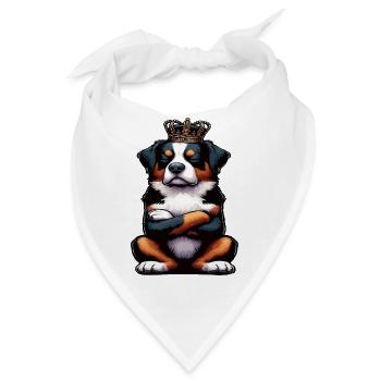 Appenzeller Sennenhund Sennenhunde Sennenhundmama - Bandana - Weiß - Vorne