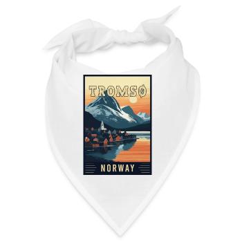 Erleben Sie das arktische Abenteuer von Tromsø in Norwegen - Bandana - Weiß - Vorne