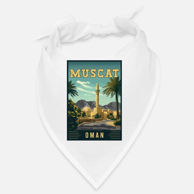 Découvrez la beauté arabe de Mascate à Oman Bandana