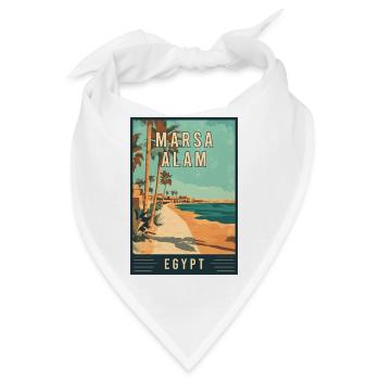 Entdecken Sie das Paradies Marsa Alam im Roten Meer in Ägypten - Bandana - Weiß - Vorne