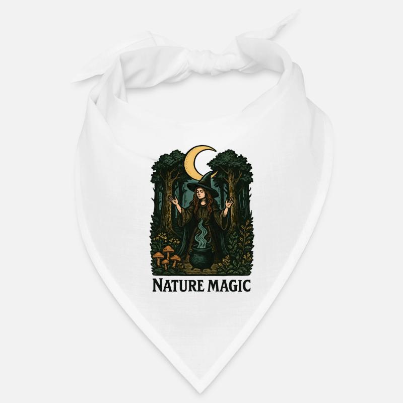 Forest Witch Moon Spell Bandana