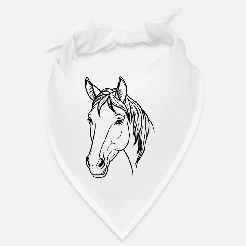 Tête de cheval Bandana