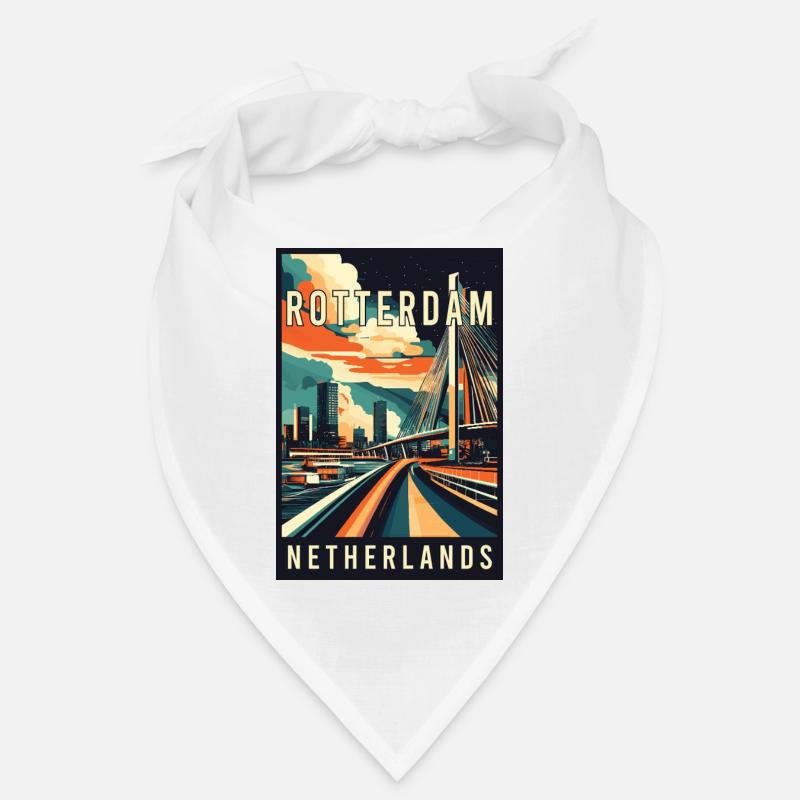 Explore Stunning Rotterdam in Netherlands Bandana