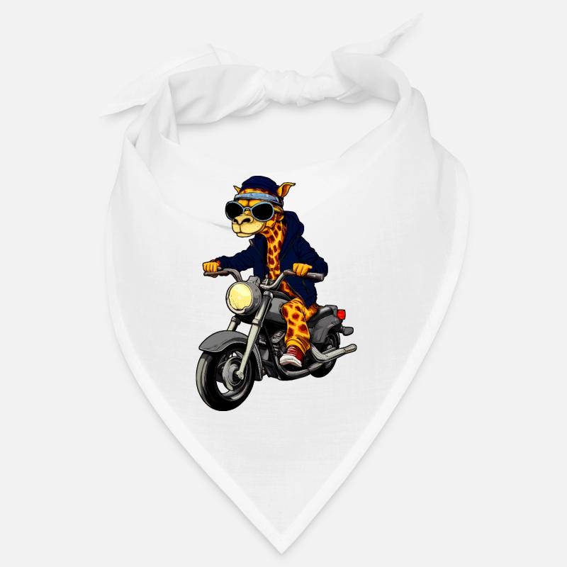 Motorrad Giraffen Bandana