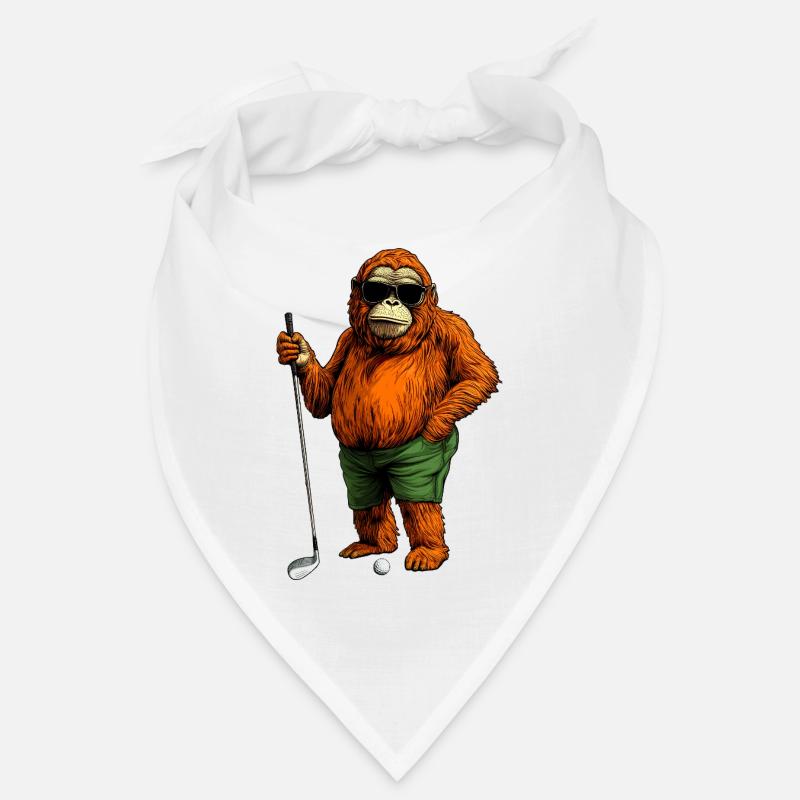 Monkey Golf Bandana
