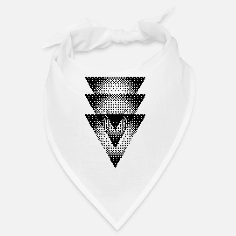triangles design Bandana