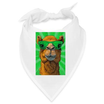 Kamel - Bandana - Weiß - Vorne